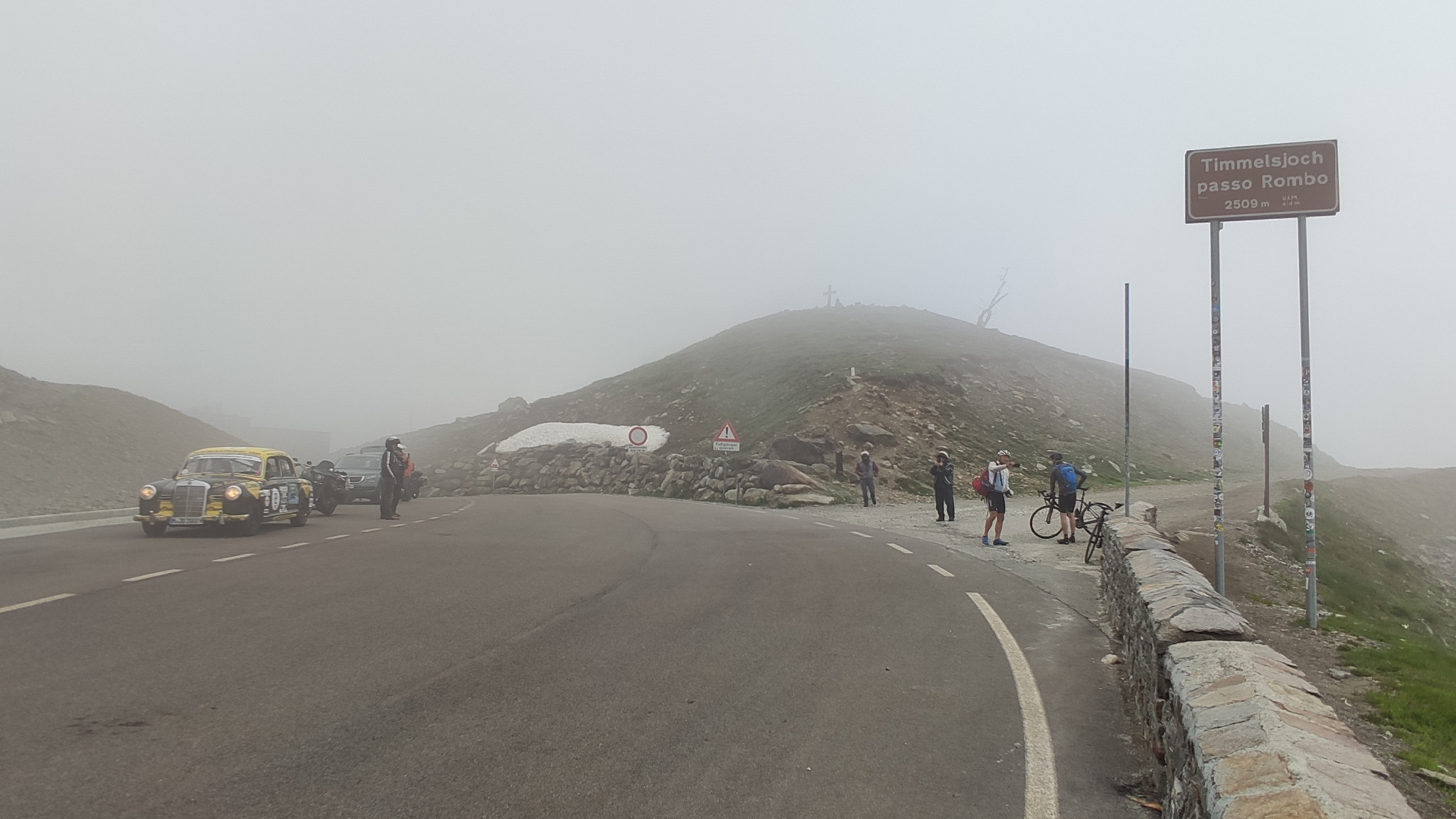 Timmelsjoch mit Panamericana Ponton