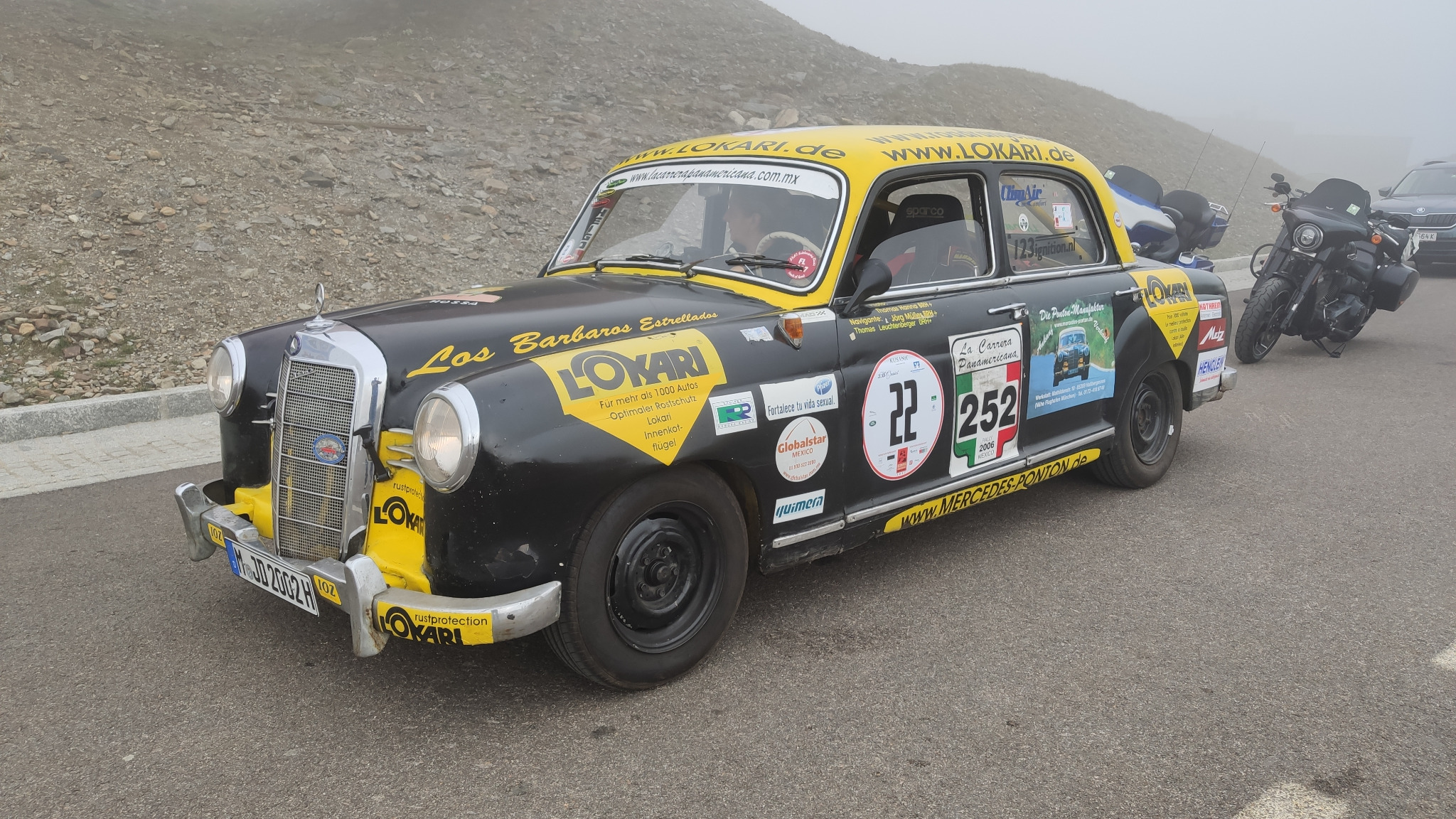 Panamericana Mercedes Ponton 190
